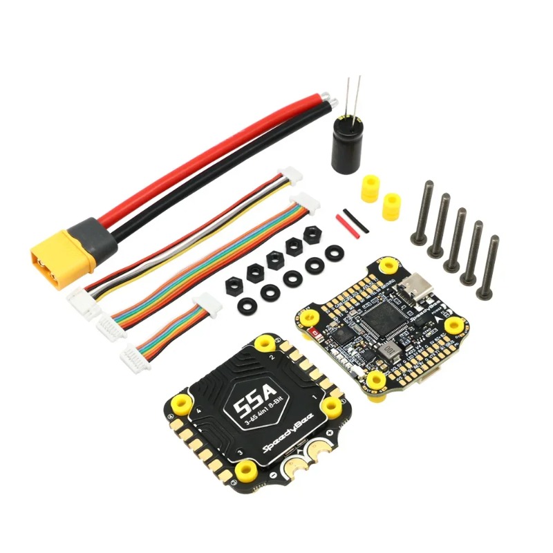 5-8 Inch FPV Drone Frame Parts - огляд і ціна Speedybee F405 V4 Bls 55A Stack