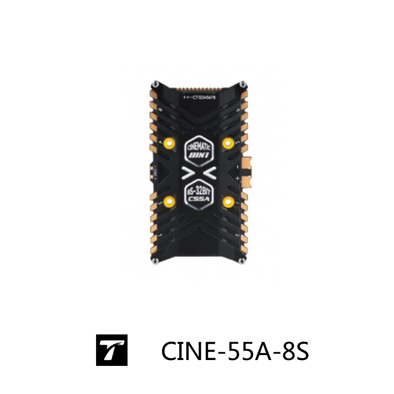 CINE-55A-8S-BLHeli_32 8-IN-1 P - огляд і ціна T-Motor F7 Pro Flight Controller