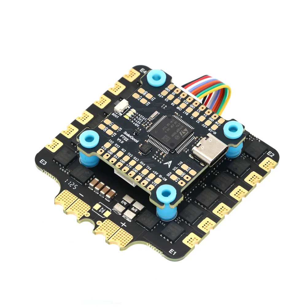 UniFlySoloGood F722 F7 6S Flig - огляд і ціна Speedybee F405 V4 Bls 55A Stack