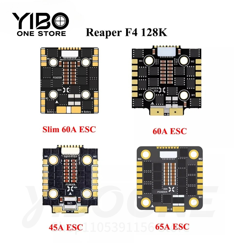 Reaper F4 Mini 128K 45A /60A/6 - огляд і ціна Foxeer Reaper F4 128K 65A Esc